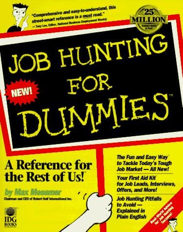 Tapa de Job hunting for dummies