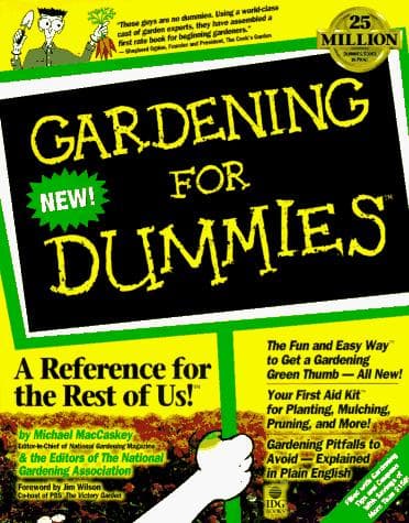 Tapa de Gardening for dummies