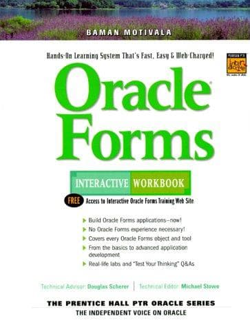 Tapa de Oracle Forms interactive workbook