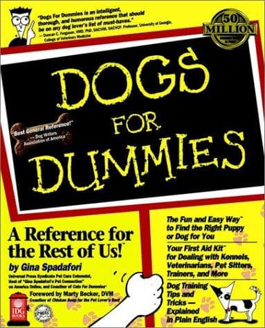 Tapa de Dogs for dummies