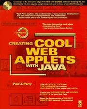 Tapa de Creating cool Web applets with Java