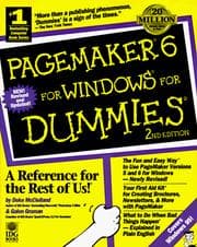 Tapa de PageMaker 6 for Windows for dummies