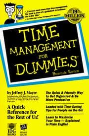 Tapa de Time management for dummies