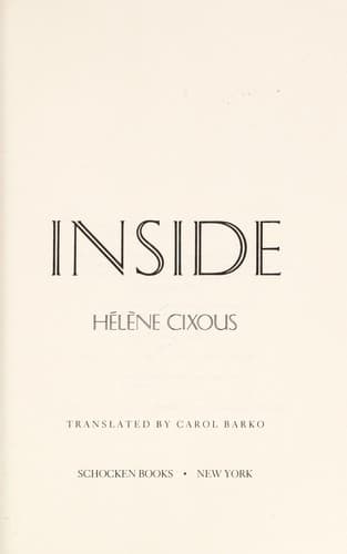 Tapa de Inside