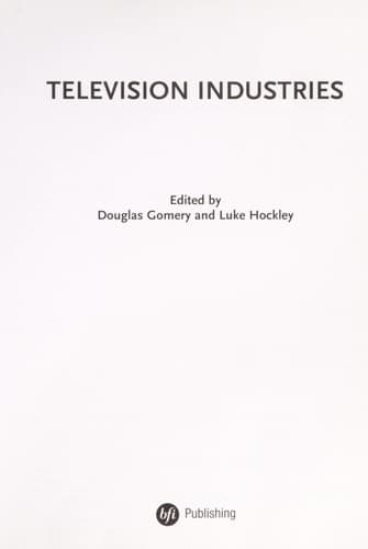 Tapa de Television industries