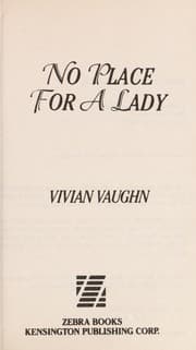 Tapa de No place for a lady