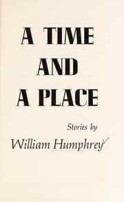 Tapa de Time and a place