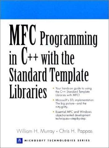 Tapa de MFC programming in C++ with the standard template libraries
