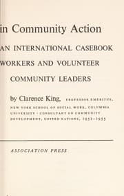 Tapa de Working with people in community action