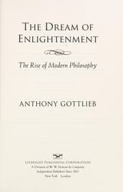 Tapa de The dream of enlightenment