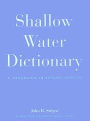 Tapa de Shallow-water dictionary