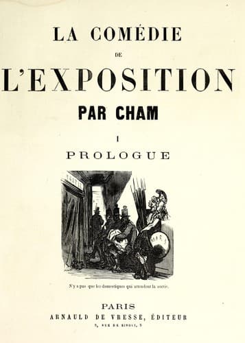 Tapa de La comédie de l'exposition