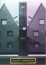 Tapa de Hejduk's chronotope