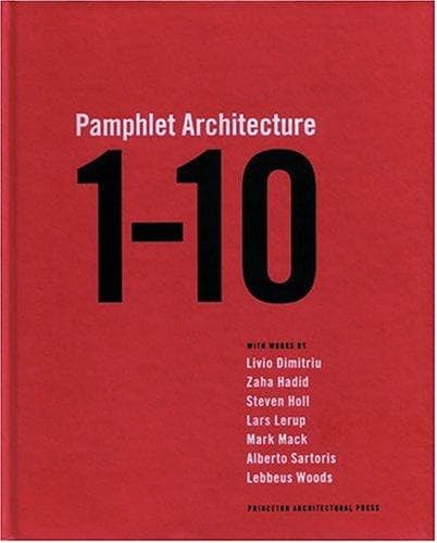 Tapa de One Through Ten (Pamphlet Architecture)