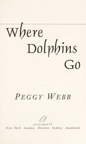 Tapa de Where dolphins go