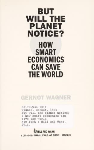 Tapa de But will the planet notice?