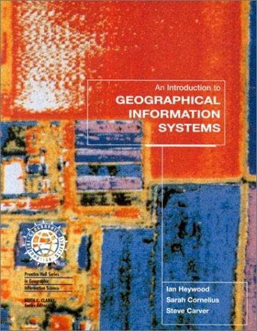 Tapa de An introduction to geographical information systems
