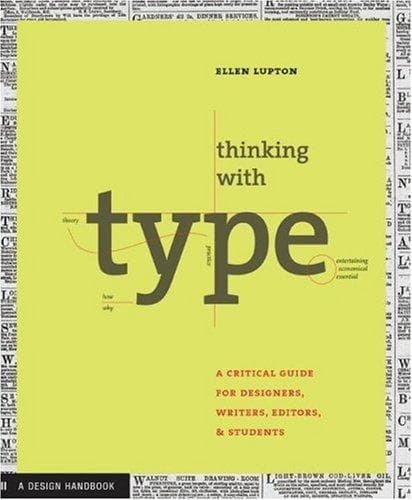 Tapa de Thinking with Type