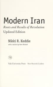 Tapa de Modern Iran