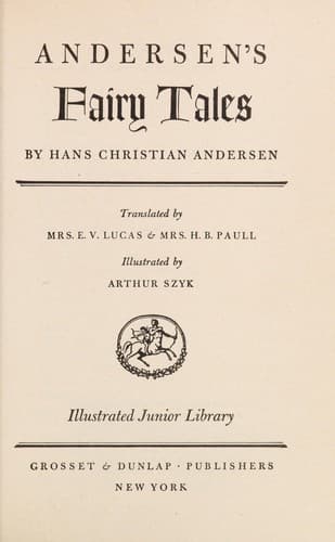 Tapa de Andersens Tales   Gb
