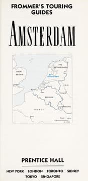Tapa de Frommer's Touring Guides Amsterdam (Frommer's Touring Guide to Amsterdam)