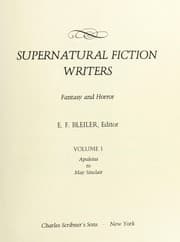 Tapa de Supernatural fiction writers