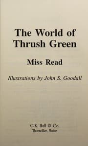 Tapa de The world of Thrush Green