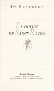 Tapa de El duque de Saint Raven