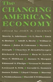 Tapa de The changing American economy