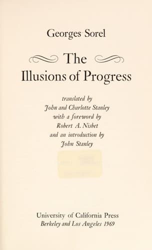 Tapa de The illusions of progress