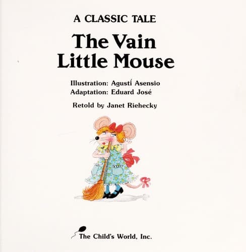 Tapa de The vain little mouse