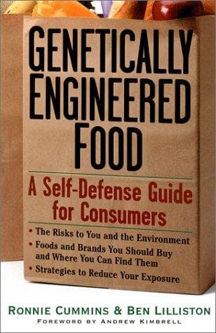 Tapa de Genetically engineered food