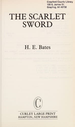 Tapa de The scarlet sword