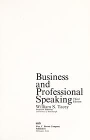 Tapa de Business and professional speaking
