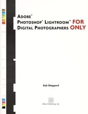 Tapa de Adobe Lightroom for digital photographers only