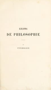 Tapa de Leçons de philosophie