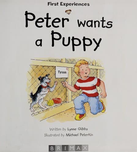 Tapa de Peter wants a puppy