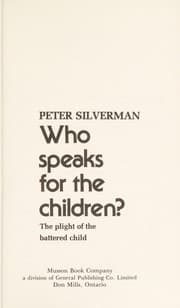 Tapa de Who speaks for the children?