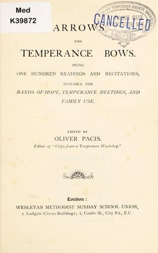Tapa de Arrows for temperance bows