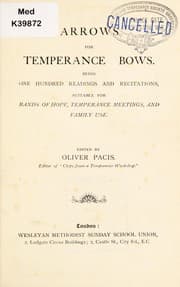 Tapa de Arrows for temperance bows