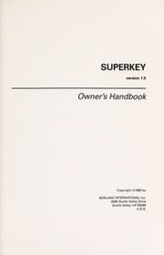 Tapa de SuperKey