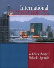 Tapa de International economics