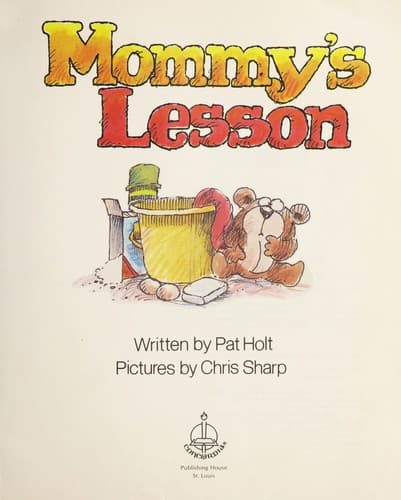 Tapa de Mommy's lesson