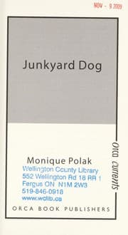 Tapa de Junkyard dog
