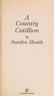 Tapa de A Country Cotillion
