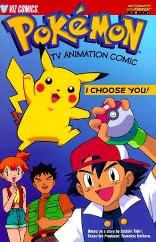 Tapa de Pokemon Tv Animation Comic
