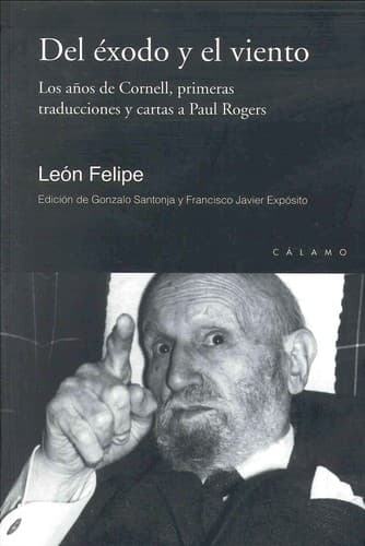 Tapa de Del éxodo y el viento