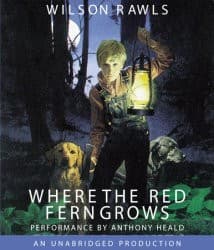 Tapa de Where the Red Fern Grows