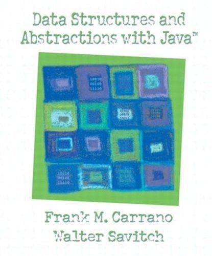 Tapa de Data Structures and Abstractions with Java