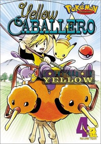 Tapa de Pokemon Adventures, Volume 4: Yellow Caballero